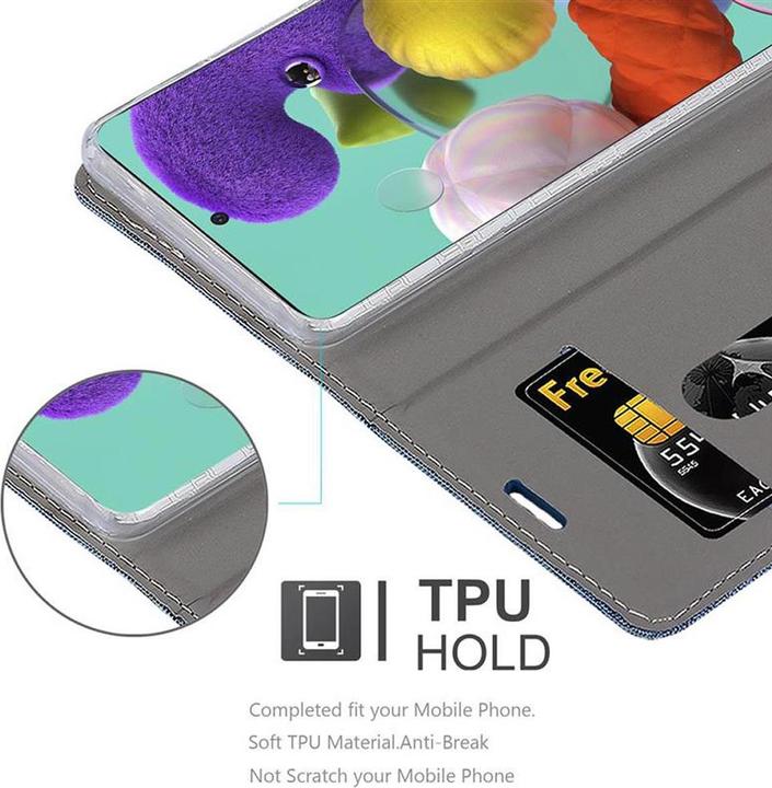 Image du produit Cadorabo Couverture look jeans Book (Samsung Galaxy A51 5G)