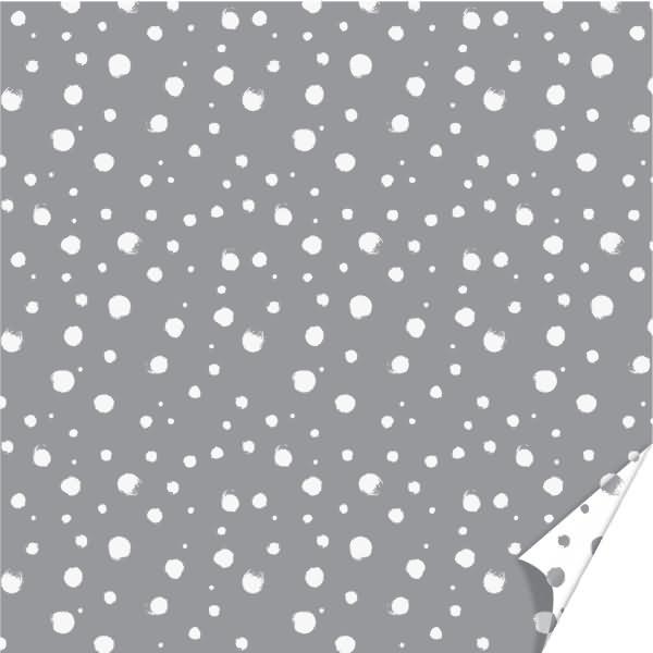 Actual product image Heyda Origami folding leaves "Crystal", white/silver (90 g/m², 40x)