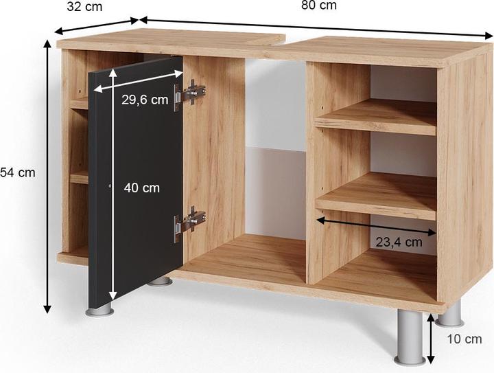 Produktbild Vicco Fynn (80 x 32 x 54 cm)