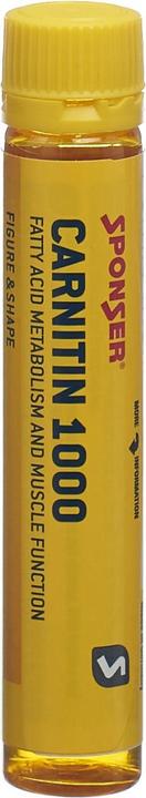 Actual product image Sponser L- Carnitin 1000 (Peach, 30 x)