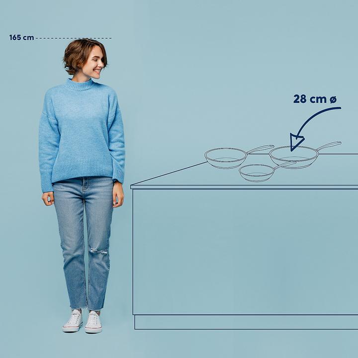 Produktbild Kela Flavoria (28 cm, Bratpfanne, Edelstahl)