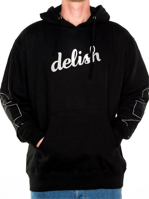 Produktbild Delish 3M Refelctive Script Hoodie (M)