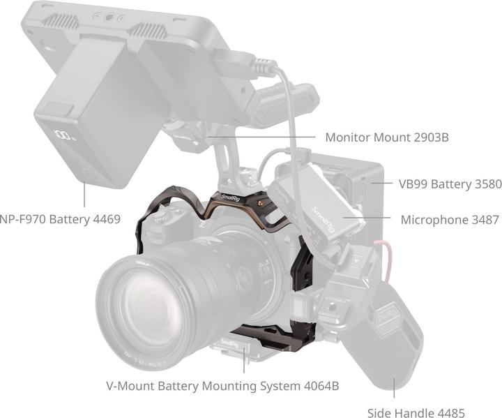 Immagine prodotto SmallRig "Night Eagle" Cage für Z5II (Gabbietta)
