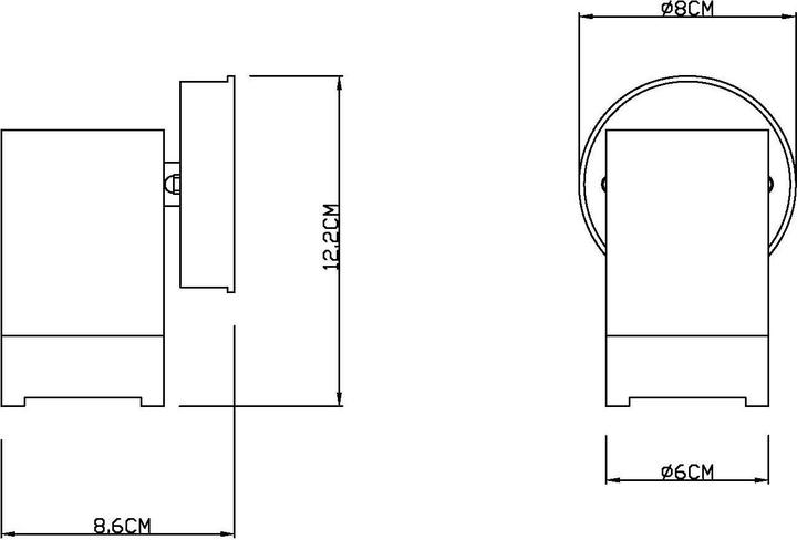Actual product image Globo Outdoor lamp Cotopa (GU10, IP44)
