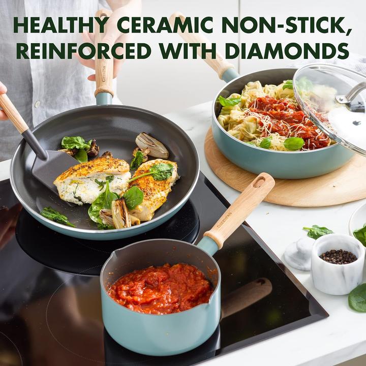 Actual product image Greenpan Mayflower (28 cm, Frying pan, Aluminium)