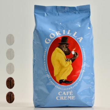 Actual product image Gorilla Kaffee Cafè Creme (1000 g, Light roast)