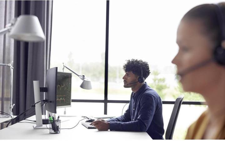 Produktbild HP Poly EncorePro 320 USB-A Stereo-Headset (Kabelgebunden, USB-C, Microsoft Teams)