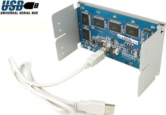 Produktbild Alphacool LCD-Display 240x128 Pixel Blau neg. silber