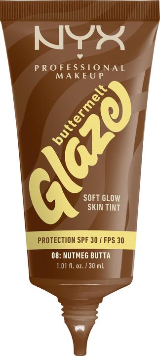 Actual product image NYX Professional Make-Up Buttermelt Glaze Tint (#6b3e23, 08 Nutmeg Butta)