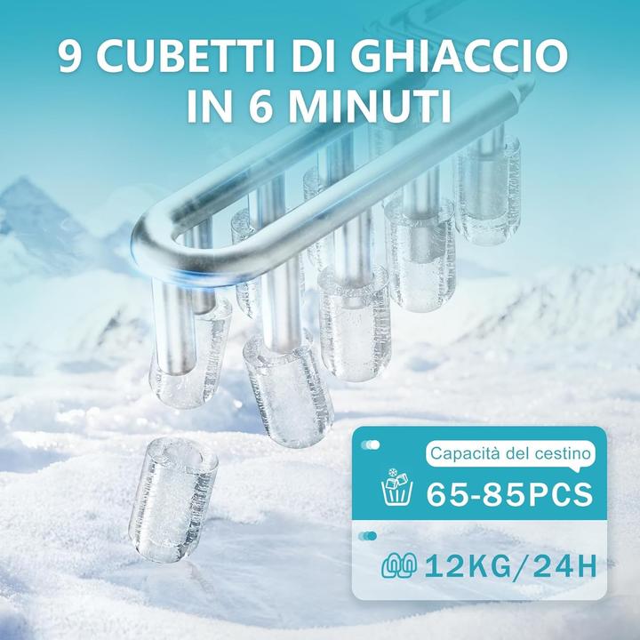 Actual product image Euhomy Eiswürfelmaschine