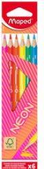 Immagine prodotto Maped Neon-Dreiecksmalstifte, 6 Farben (6x)