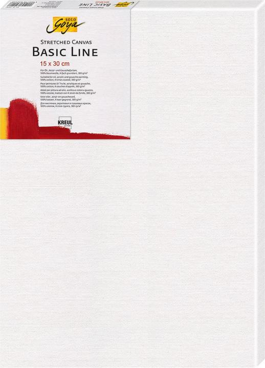 Produktbild 10Tacel SOLO GOYA Canvas Basic Line 15 x 30 cm