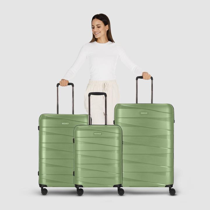 Immagine prodotto Redolz Essentials 10 3-SET 4 Rollen Kofferset 3-teilig (188 l)