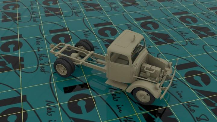 Immagine prodotto ICM Gruppo d'armate "Centro" (estate 1941) (Kfz1, Typ L3000S, Fanteria tedesca (4 figure) Ger.Drivers