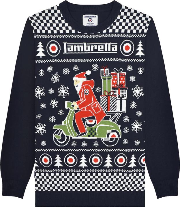 Produktbild Lambretta AW25 Pullover weihnachtliches Design (M)