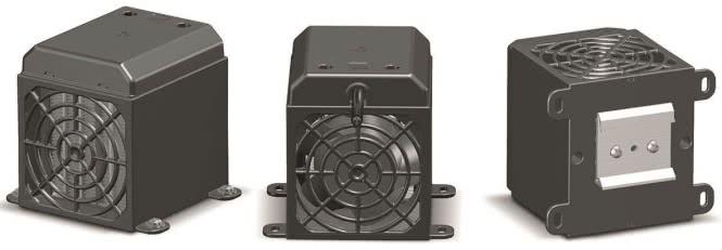 Image du produit Elmeko Chauffage d'armoire 250W avec ventilateurBorne de raccordement SH 250L 230VAC