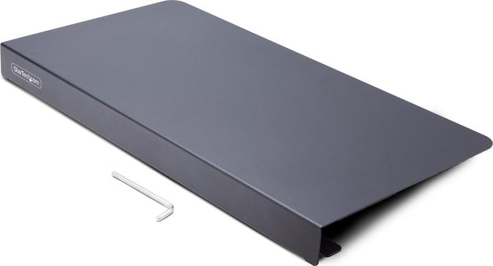 Produktbild StarTech com Porta tastiera per scrivania angolare/ a forma di L in acciaio, Vassoio per tastiera/mo