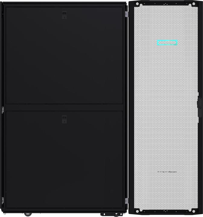 Image du produit HPE G2 Advanced Pallet Rack 22U Kitted (avec panneaux latéraux et baies) (22 HE, Rack 19 pouces)