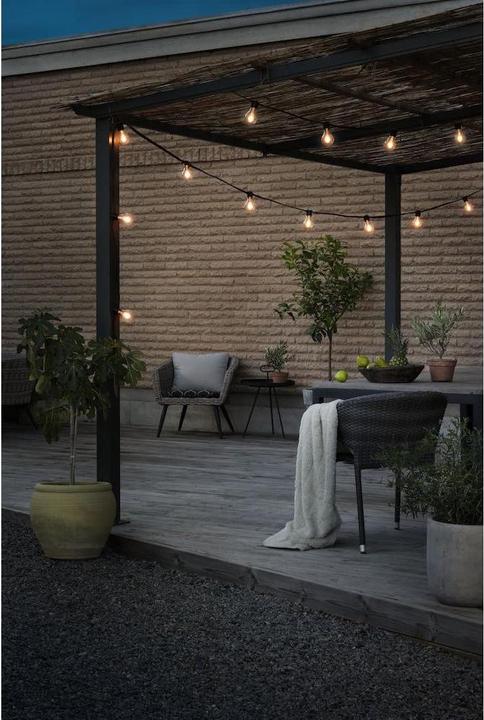 Produktbild Konstsmide 2332-800SP LED Solar Biergartenkette (4.50 m)