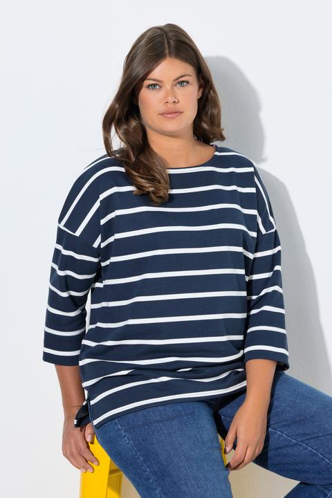 Produktbild Laurasøn Sweatshirt, Ringel, 3/4 Arm, OEKO-TEX (48)