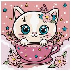 Ideyka Malen nach Zahlen - Blumenbecher