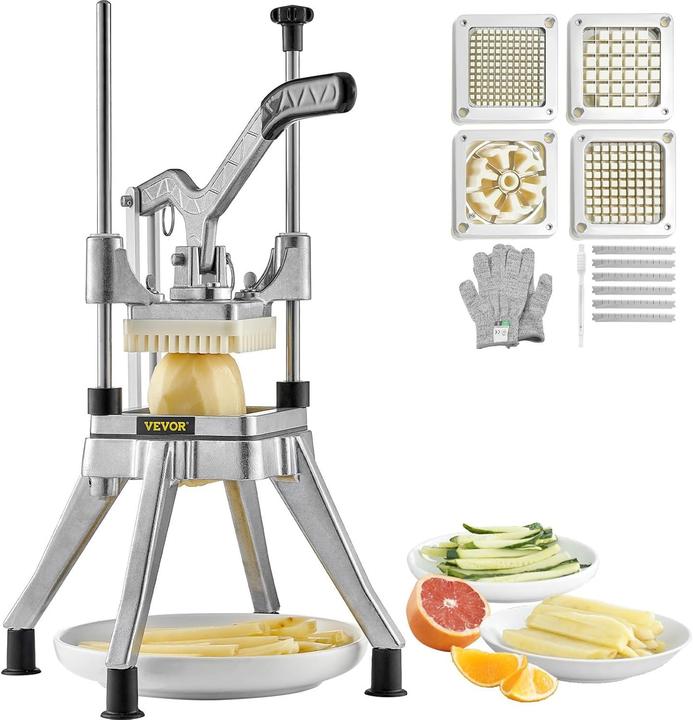 Vevor QTJJ002X Potato Cutter Stainless Steel