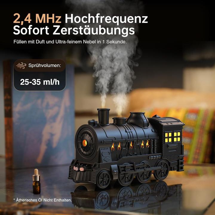 Produktbild Jeebel Aroma Diffuser Zug mit Fernbedienung (300 ml)