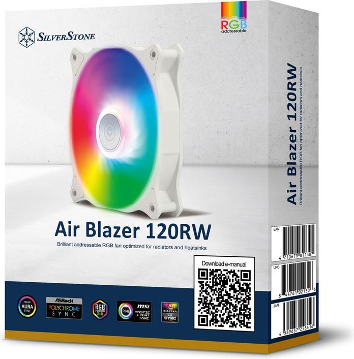 Produktbild Silverstone Air Blazer 120RW Lüfter, ARGB (120 mm, 1 x)