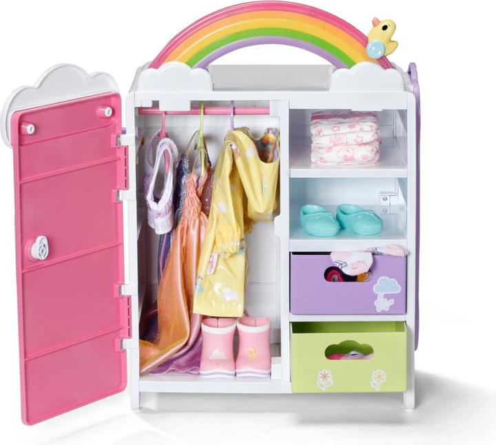 Actual product image Zapf Creation Rainbow wardrobe