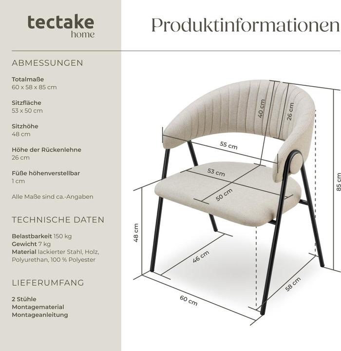 Produktbild tectake Bedano