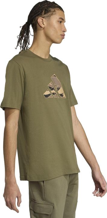 Immagine prodotto Adidas Herren-T-Shirt mit Camouflage-Logo und Grafik (M)