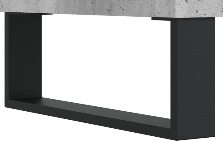 Actual product image VidaXL Plattenschrank Betongrau 84,5x38x89 cm Holzwerkstoff (84.5 x 38 x 89 cm)