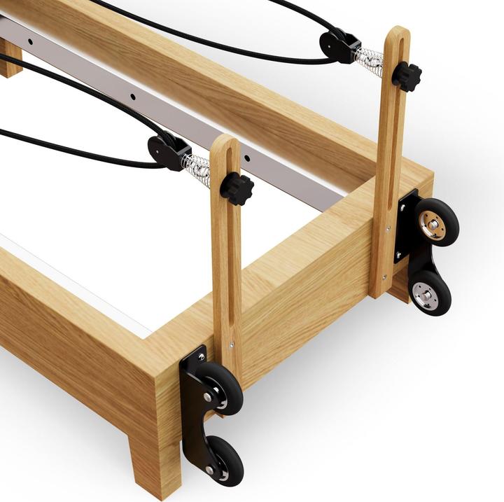 Produktbild Twheels Pilates Reformer aus Ahornholz (faltbar) -