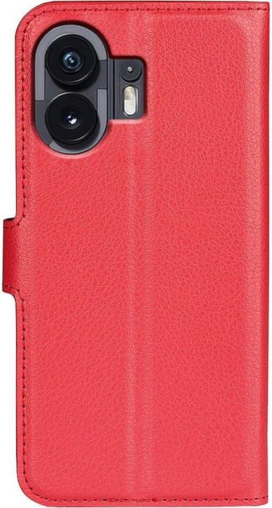 Produktbild Cover-Discount Nothing Phone (2) - Leder Etui Hülle rot (Nothing Phone (2))
