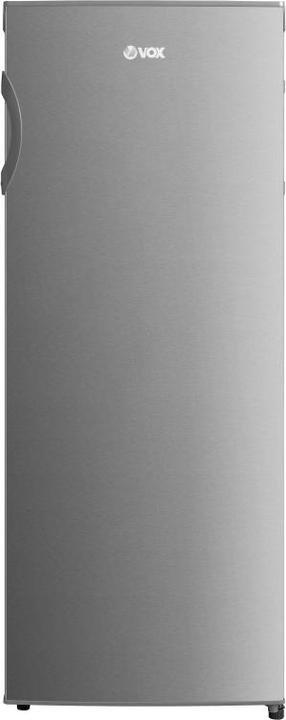 Vox Kühlschrank KS 3060 X E (B, H: 230 L, Höhe: 142 cm, rostfrei (230 l)
