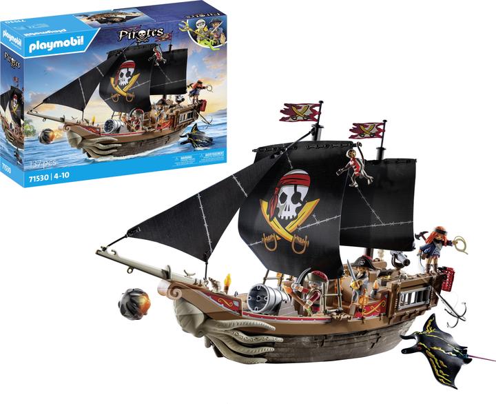 Image du produit Playmobil Grand bateau pirate (71530, Playmobil Pirates)