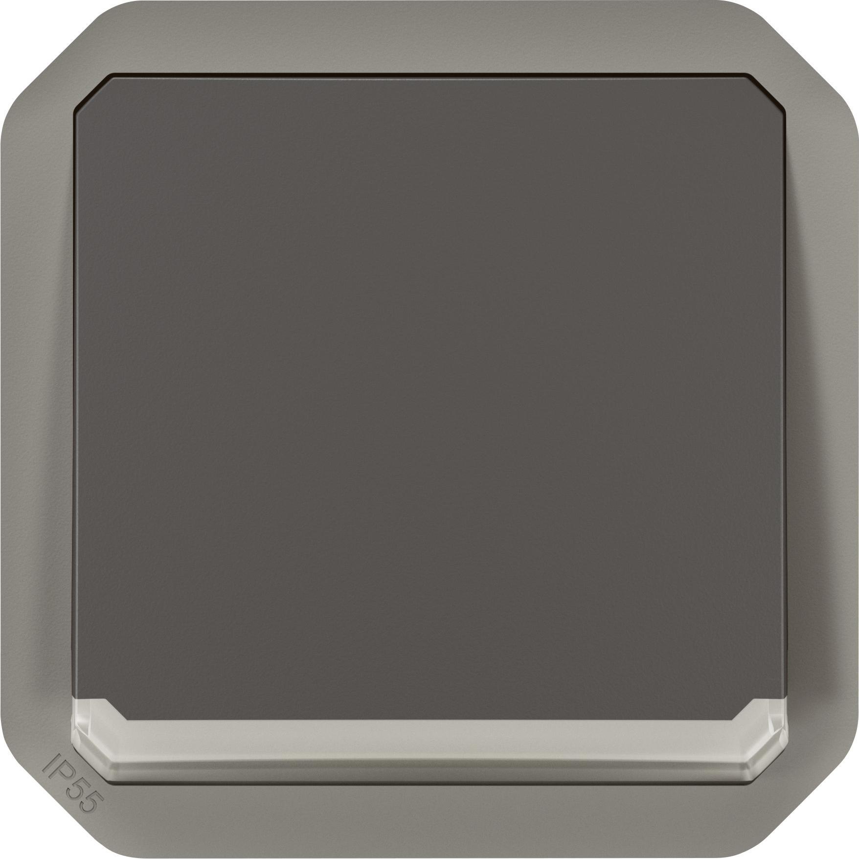 Thumbnail - Legrand Plexo New Einsatz Taster Wechselkontakt, Taster + Schalter, Grau