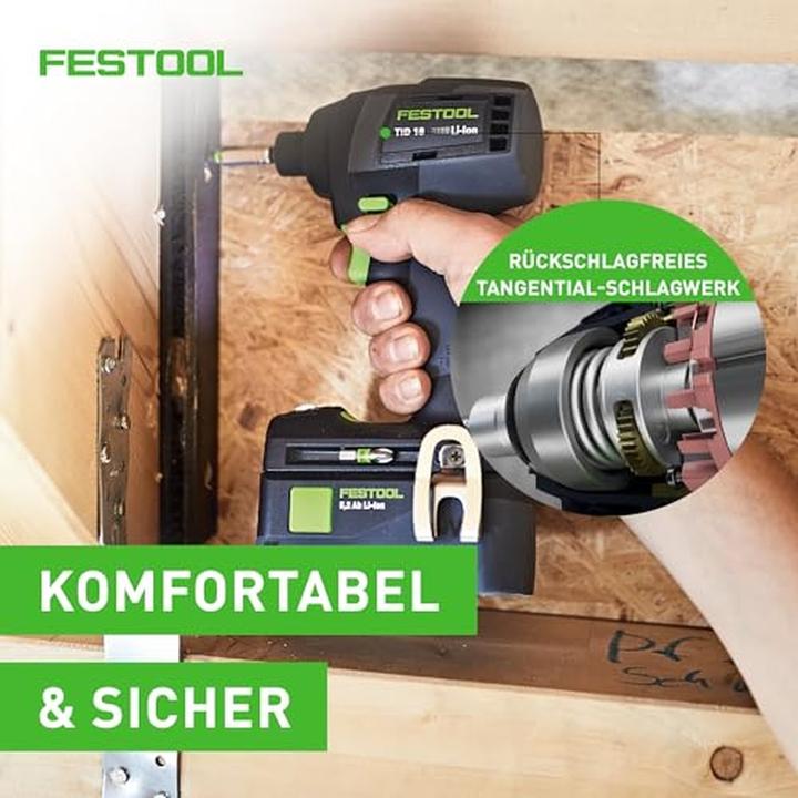 Produktbild Festool TID 18 5,0/4,0-Set TPC 18/4 (Akkubetrieb)