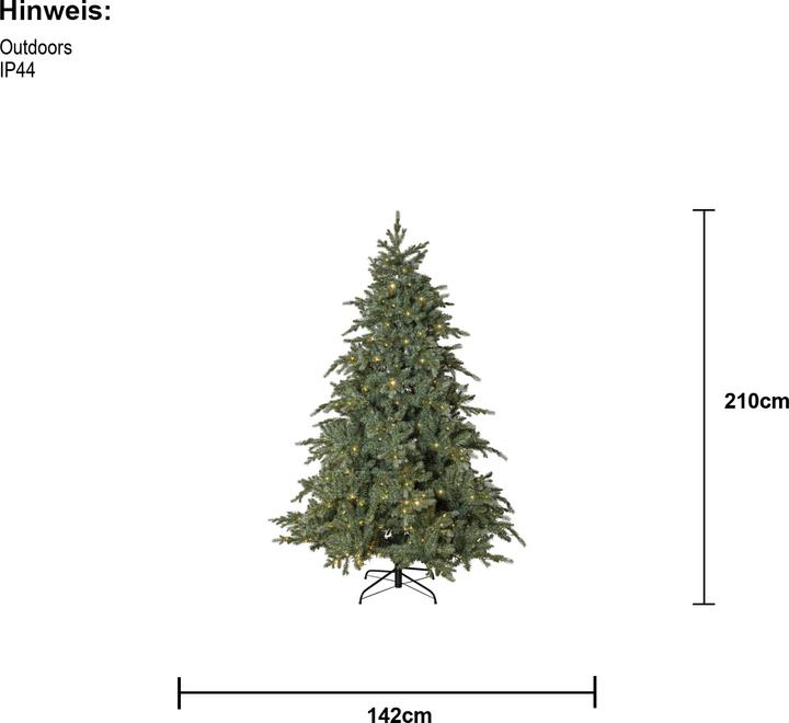 Produktbild Star Trading LED-Weihnachtsbaum (210 cm)