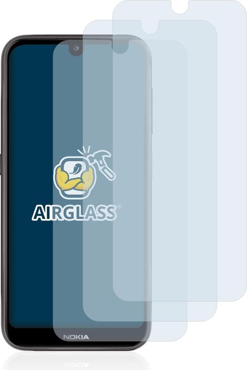Produktbild BROTECT AirGlass Panzerglasfolie (3 Stück, Nokia 4.2)
