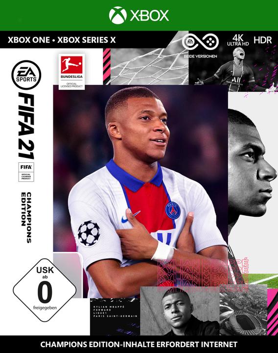 Image du produit EA Games XBO Fifa 21 Édition Champions Xbox One (Xbox One S, Xbox One X, DE)