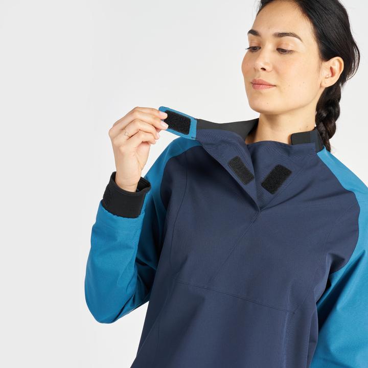 Produktbild Tribord Women's Sailing Windproof Jacket - 500 BLUE