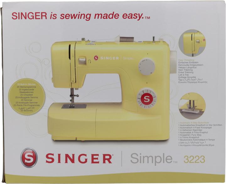 Actual product image Singer Simple 3223Y