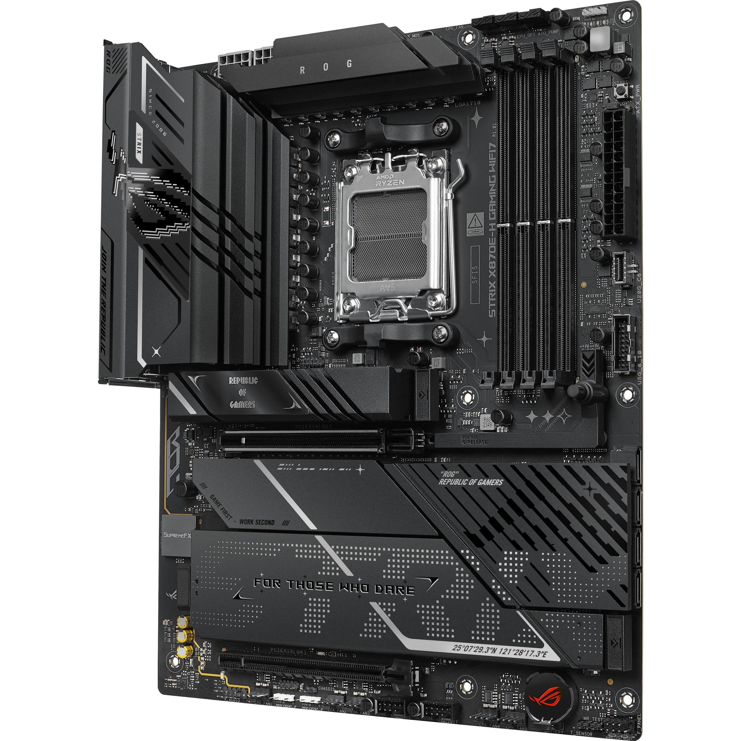 ASUS ROG Strix X870E-H Gaming WIFI7 (AM5, AMD X870E, ATX), Mainboard