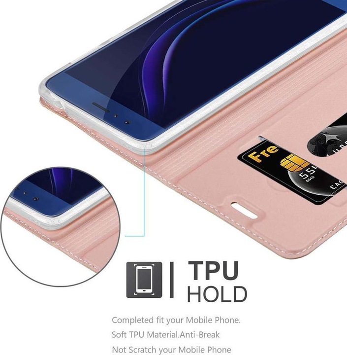 Produktbild Cadorabo Book Classy Style Cover (Honor 8 Premium)