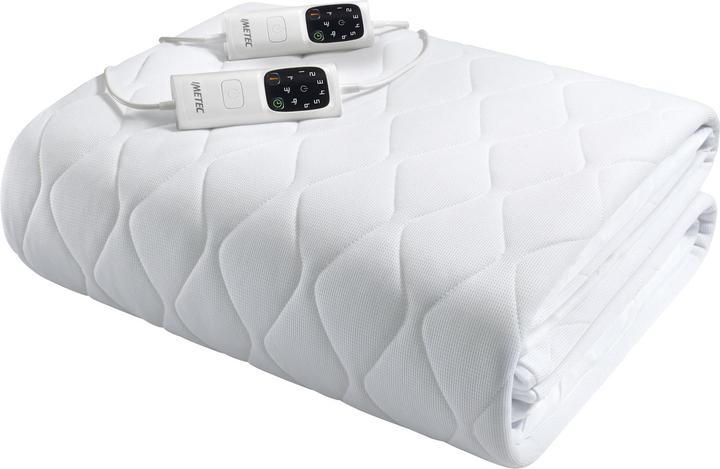 Actual product image Imetec 16729 electric blanket/pillow heater 300 W White Fabric (195 x 165 cm)