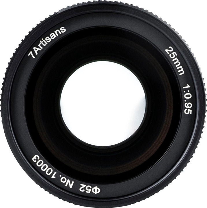 Actual product image 7artisans 25mm f/0.95 for MFT (Micro Four Thirds, APS-C / DX)