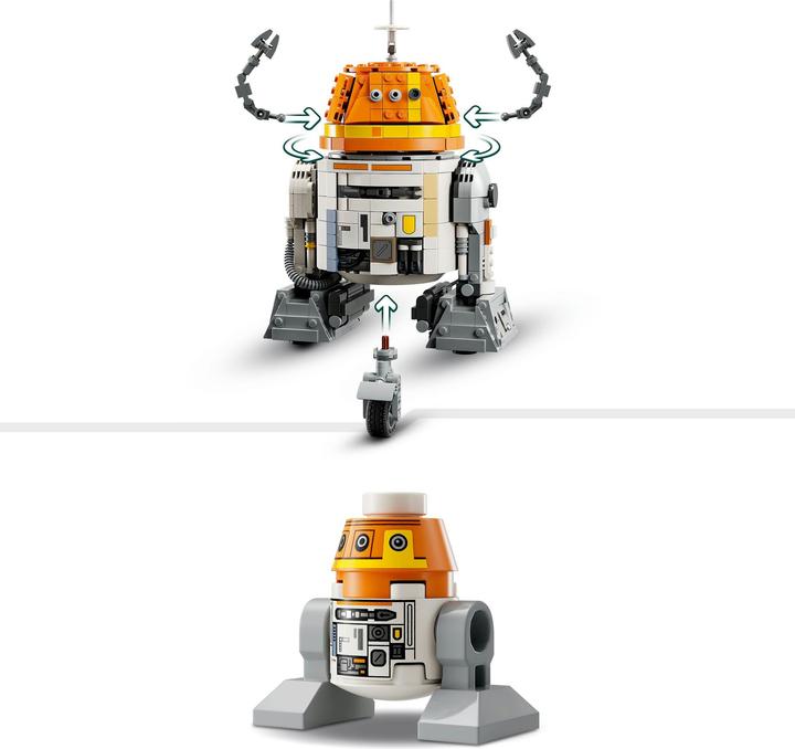 Immagine prodotto LEGO Droide Astromech Chopper (C1-10P) (75416, LEGO Star Wars)