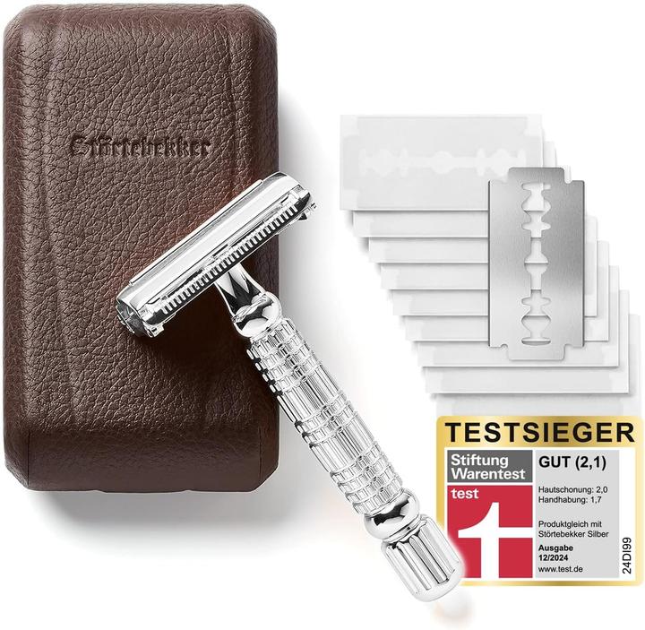 Produktbild Störtebekker Premium Rasier-Set Rise 'N Shine mit Rasierhobel
