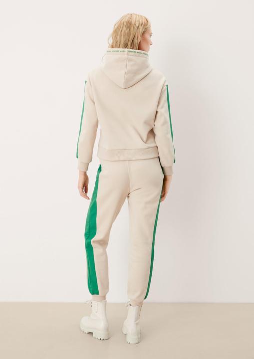 Produktbild s.Oliver Sweatshirt Sweater mit Kontrast-Details (M)